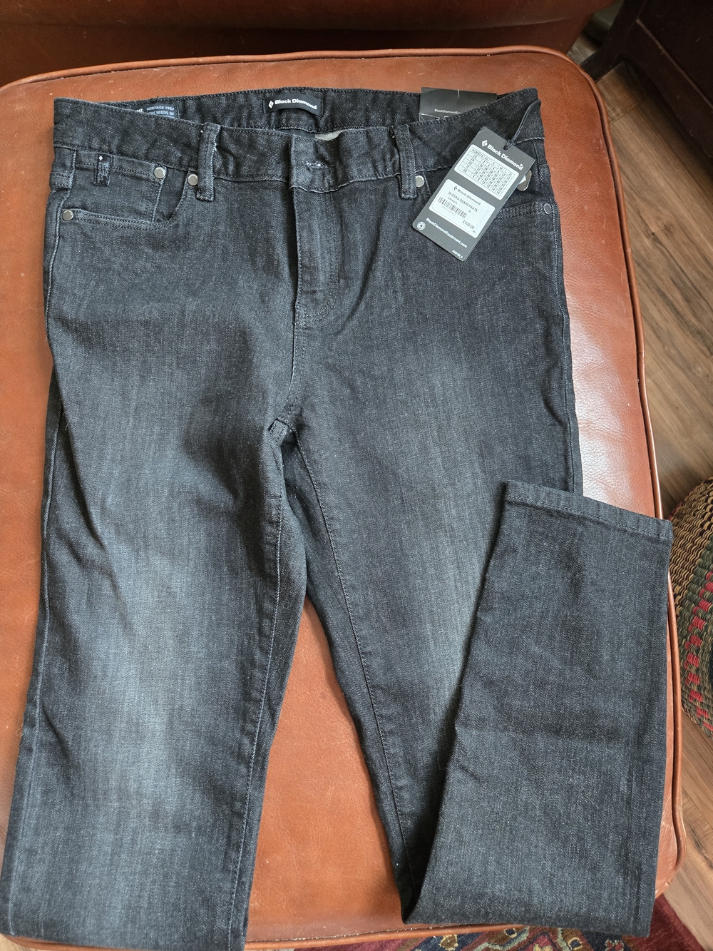 NWT- Black Diamond Crag Denim Slim Fit Jeans - Womens Size 8
